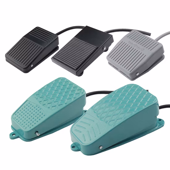 Hochwertiger Fußschalter, 3 A, 250 VAC, wasserdicht, medizinischer Fußschalter, Doppelpedalschalter